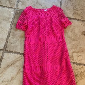 Gorgeous hot pink dress!